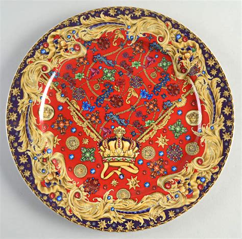 Continental, Versace Christmas Plates 